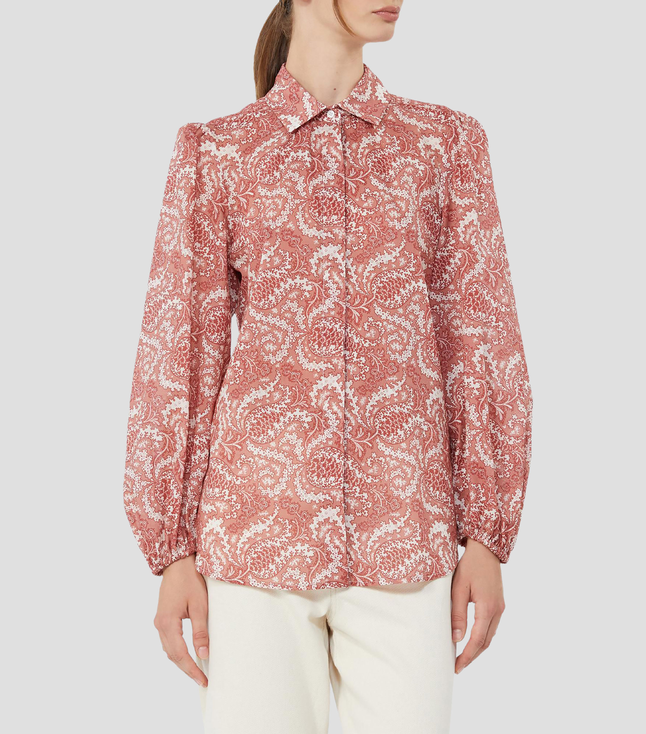 Camisa fantasía manga larga Mujer